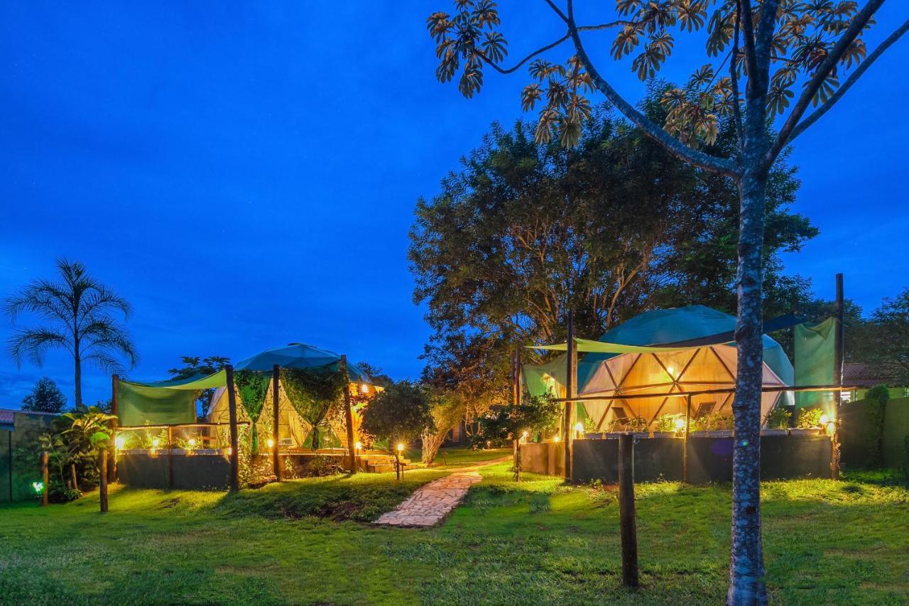 Glamping Serra Da Canastra - Casinha De Hortela - Domo Embauba Delfinópolis Exterior foto